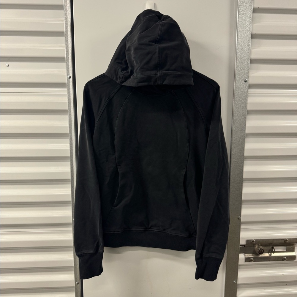 Lululemon Scuba Pullover Hoodie Black‎ Athletic Runner Womens S/M Yoga Gym Run - Picture 2 of 11